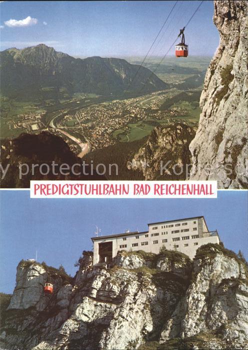 Bad Reichenhall Predigtstuhlbahn Bergbahn Berghotel Gipfelstation Hochstaufen Ch