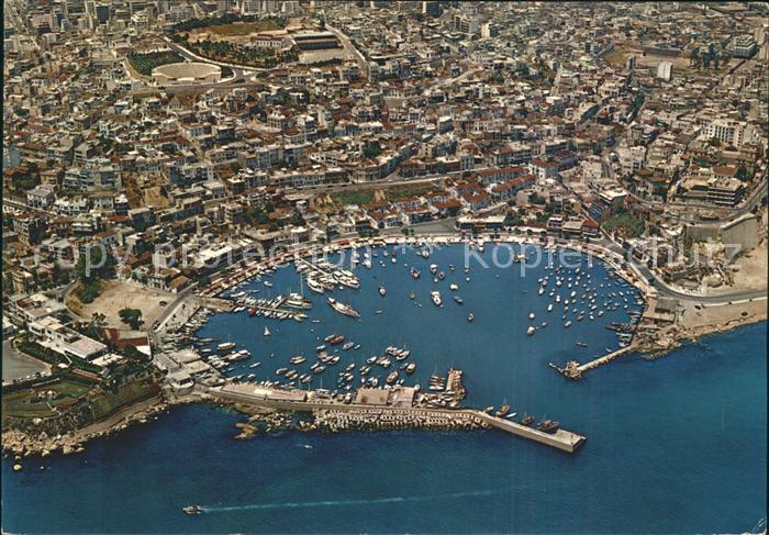 Piraeus Malerischer Hafen Cumunduru Fliegeraufnahme