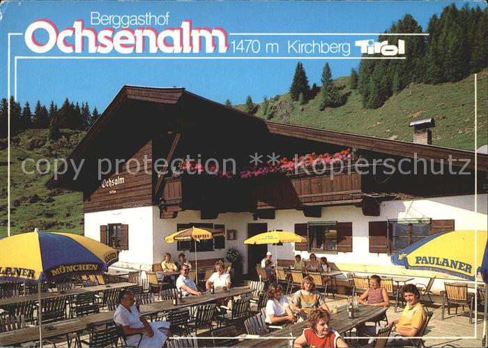 Kirchberg Tirol Berggasthof Ochsenalm Terrasse