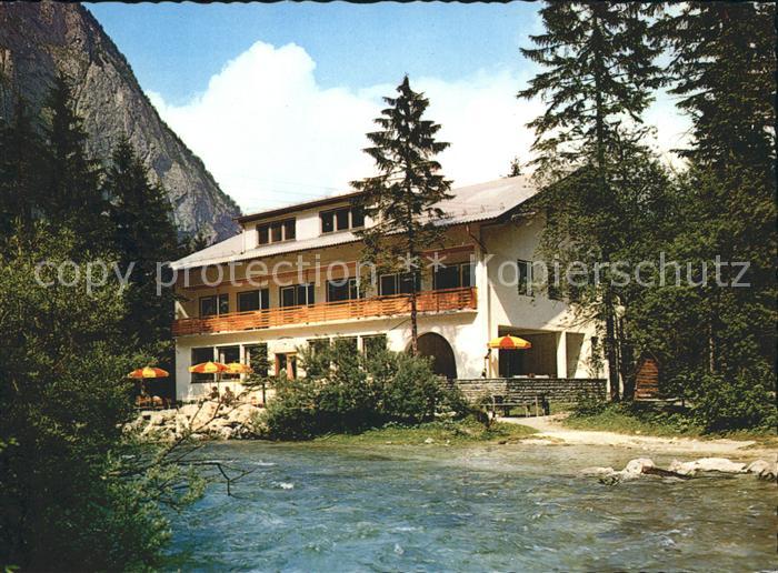 Golling Salzach Gasthof zur Baerenhuette Naturschutzgebiet Bluntautal