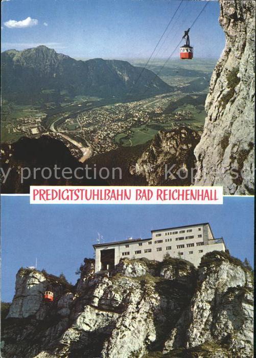 Bad Reichenhall Predigtstuhlbahn Bergbahn Gipfelstation Hochstaufen Chiemgauer A