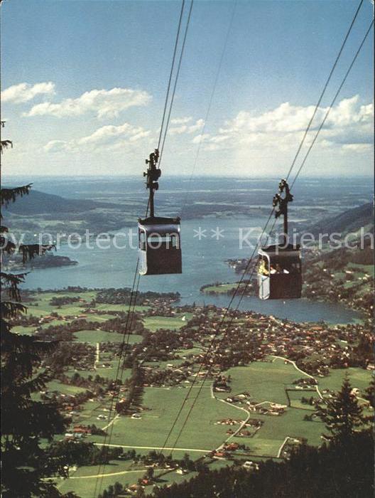 Rottach-Egern Wallbergbahn Panorama Tegernseer Tal