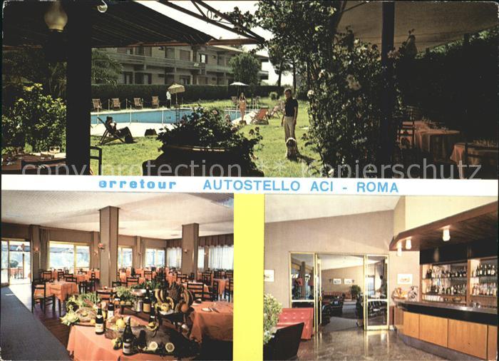 Roma Rom Autostello Aci erretour Restaurant Swimming Pool