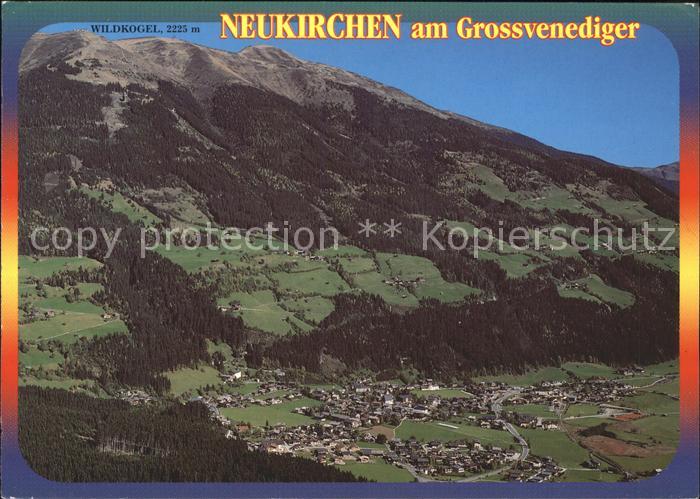 Neukirchen Grossvenediger Fliegeraufnahme Nationalpark Hohe Tauern
