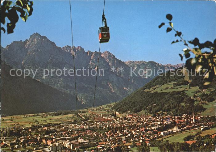 Lienz Tirol Panorama Dolomitenstadt Seilbahn Zettersfeld