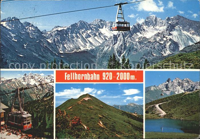 Oberstdorf Fellhornbahn Bergsee Alpenpanorama