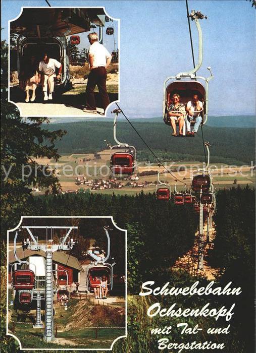 Warmensteinach Schwebebahn Ochsenkopf