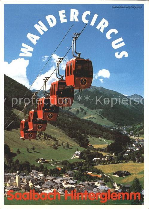 Saalbach-Hinterglemm Bergbahn Wandercircus Panorama