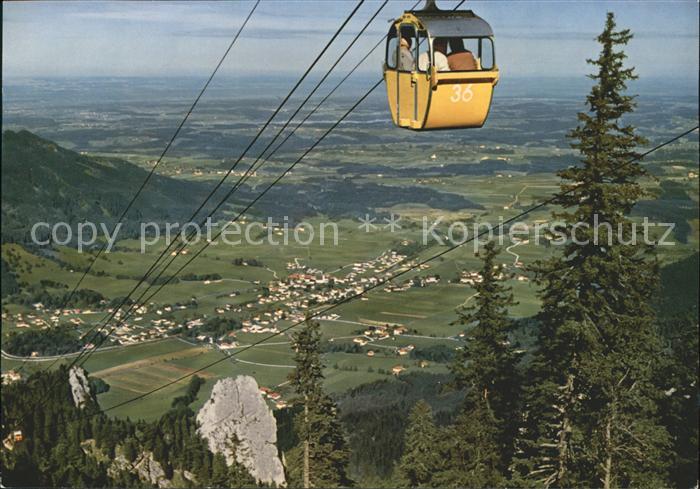 Aschau Chiemgau Kampenwand Seilbahn Panorama