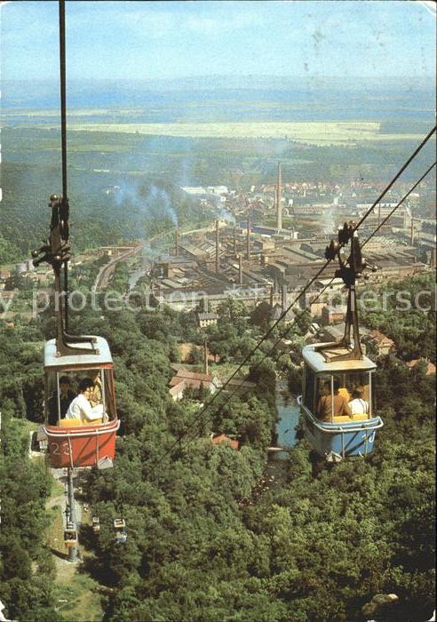 Thale Harz Personenschwebebahn zum Hexentanzplatz Industrie