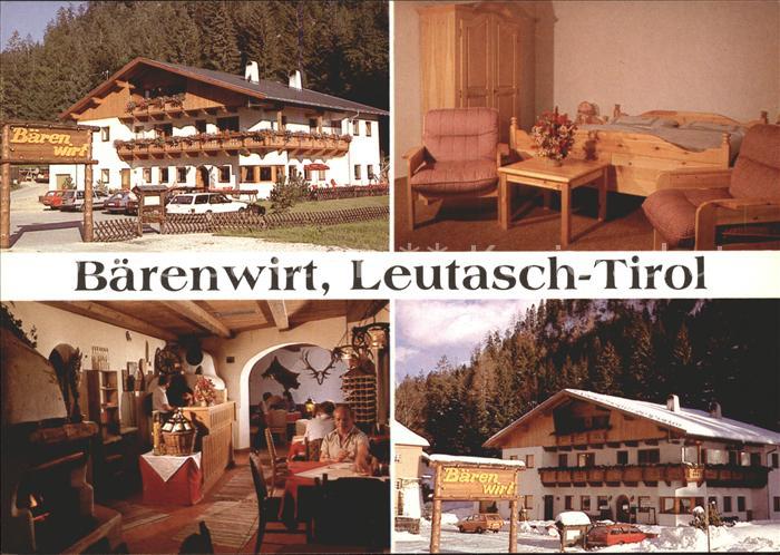 Unterleutasch Gasthof Pension Baerenwirt