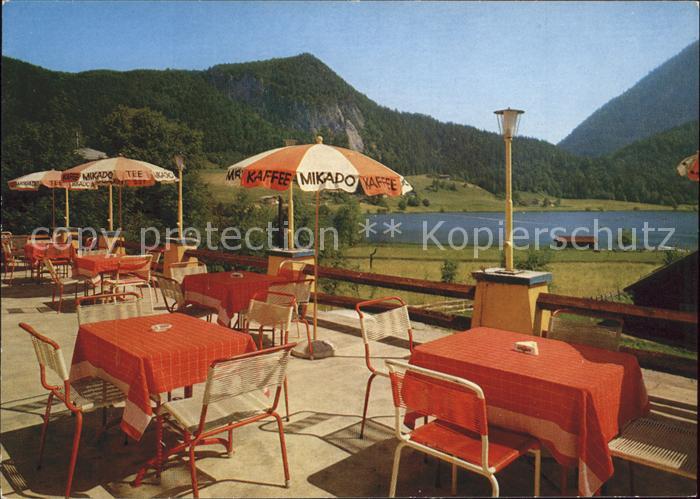 Thiersee Cafe Restaurant Pension Seerose Terrasse