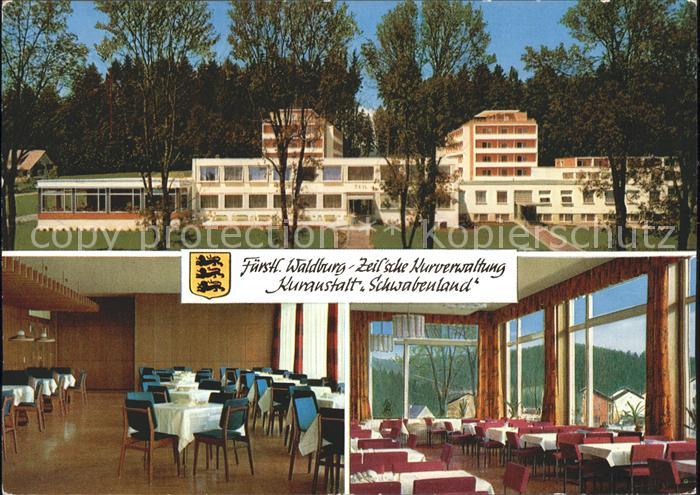 Isny Allgaeu Kuranstalt Schwabenland Fuerstl. Waldburg Zeilsche Kurverwaltung Wa