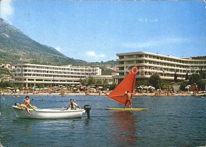 Cavtat Dalmatien Hotel Albatros Strand Wassersport