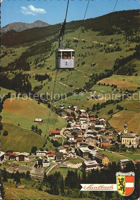 Saalbach-Hinterglemm Panorama Bergbahn Wappen