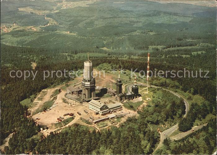 Grosser Feldberg Taunus Sender Fliegeraufnahme