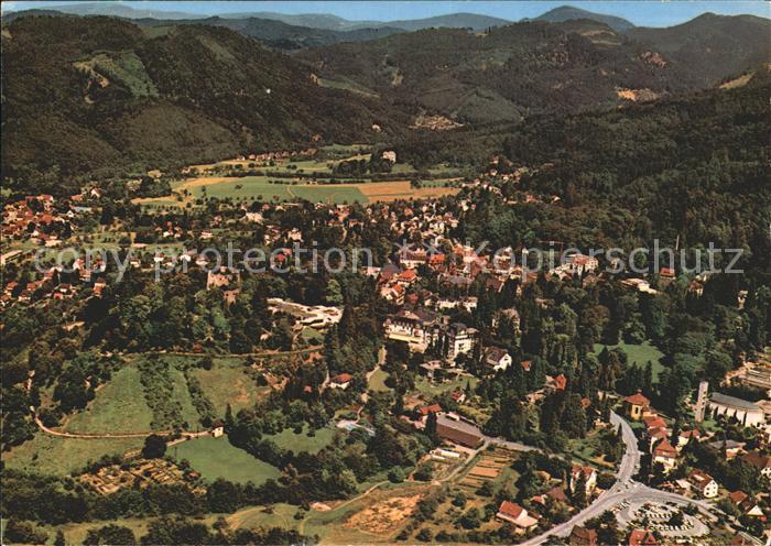 BADENWEILER BW Thermalheilbad Schwarzwald Fliegeraufnahme