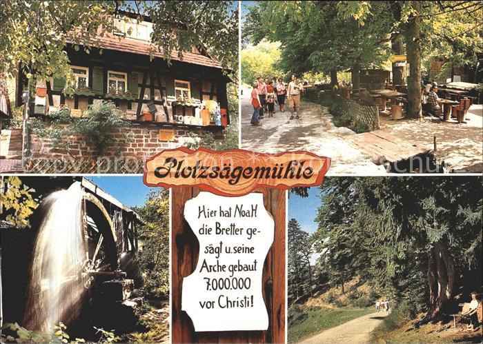 Bad Herrenalb Waldrestaurant zur Plotzsaegmuehle