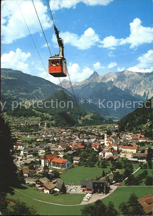 Schruns Vorarlberg Hochjochseilbahn Zimba Vandanser Steinwand