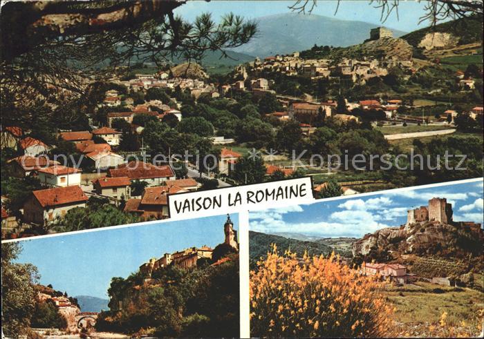 Vaison-la-Romaine Vaucluse Haute Ville Chateau