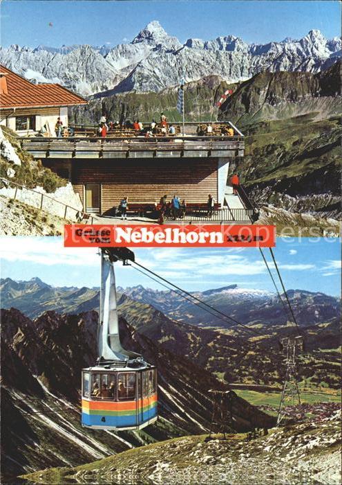 Nebelhorn Gipfelhuette Nebelhornbahn