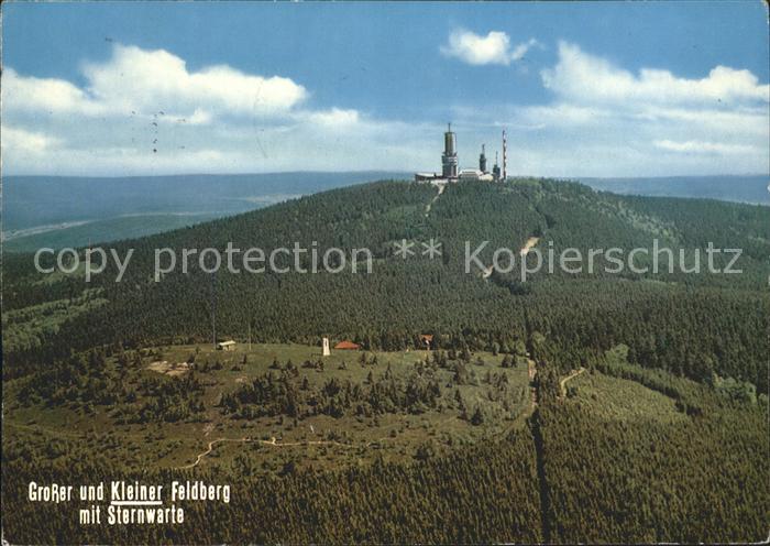 Grosser Feldberg Taunus Fernseh UKW Sender Kleiner Feldberg Observatorium Erdbeb