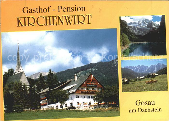 Gosau Oberoesterreich Gasthof Pension Kirchenwirt