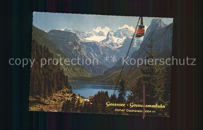 Hoher Dachstein Gosausee Gosaukammbahn Koenig Dachstein