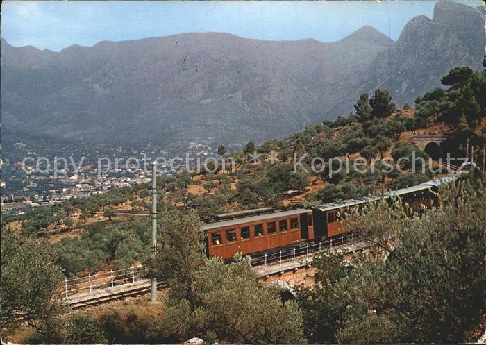 Mallorca Soller Eisenbahn