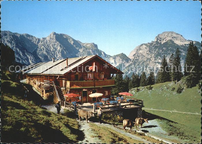 Pertisau Achensee Baerenbadalpe Ochsenkar Hahnenkamm Tristenkopf