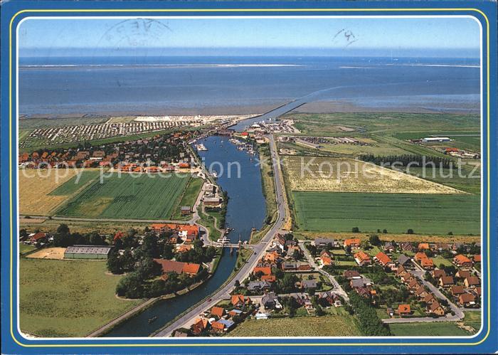 Carolinensiel-Harlesiel Ostfriesland Fliegeraufnahme