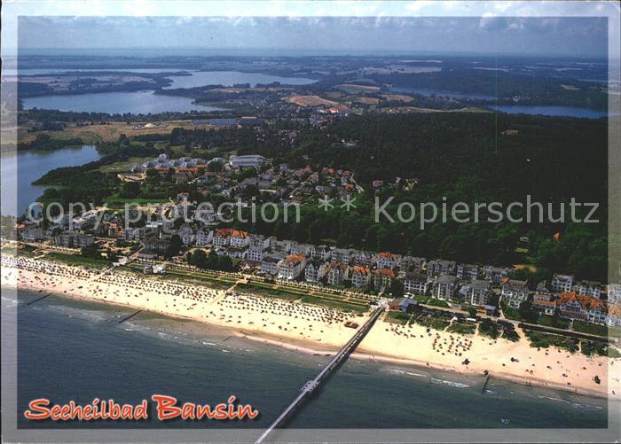 Bansin Ostseebad Fliegeraufnahme