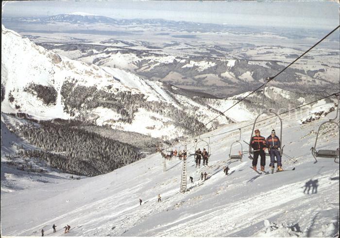 Westtatra Zapadne Tatry Tatry Zachodnie Sesselbahn