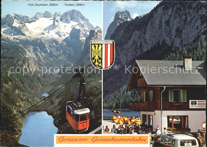 Hoher Dachstein Trostein Gosausee Gosaukammbahn