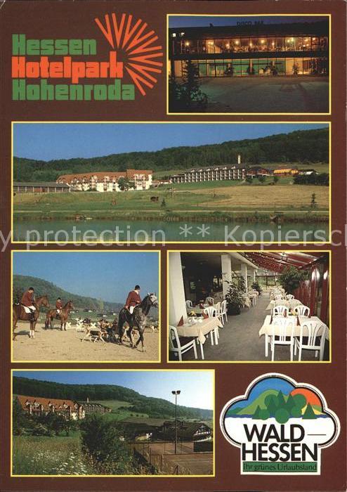 Hohenroda Hessen Hotelpark Pferde