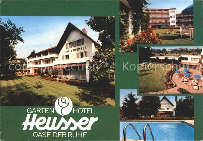 Bad Duerkheim Garten Hotel Heusser