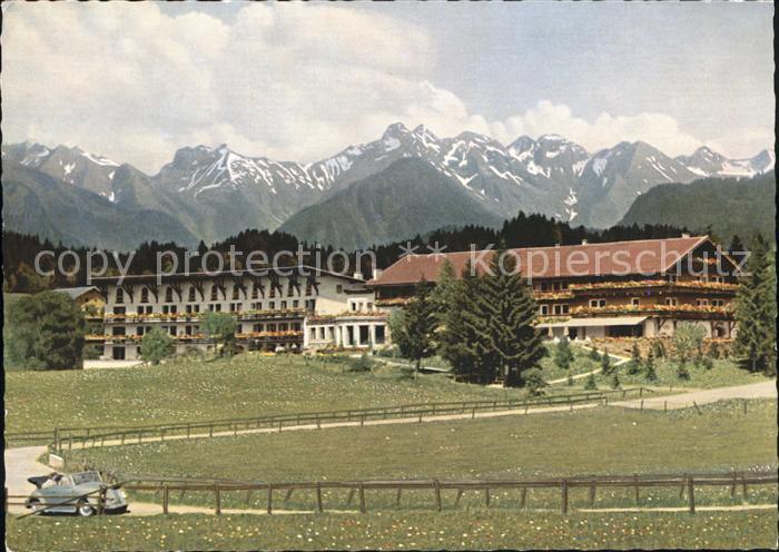 Sonthofen Oberallgaeu Alpen Moor Kneippbad Sonnenalp