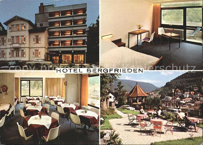 Wildbad Schwarzwald Hotel Bergfrieden