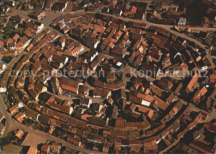 Eguisheim Haut Rhin Fliegeraufnahme
