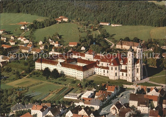 Ottobeuren Benediktinerabtei Fliegeraufnahme