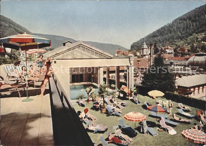 Wildbad Schwarzwald U Bad Unterwasserbaehandlungsanlage Thermalschwimmbad