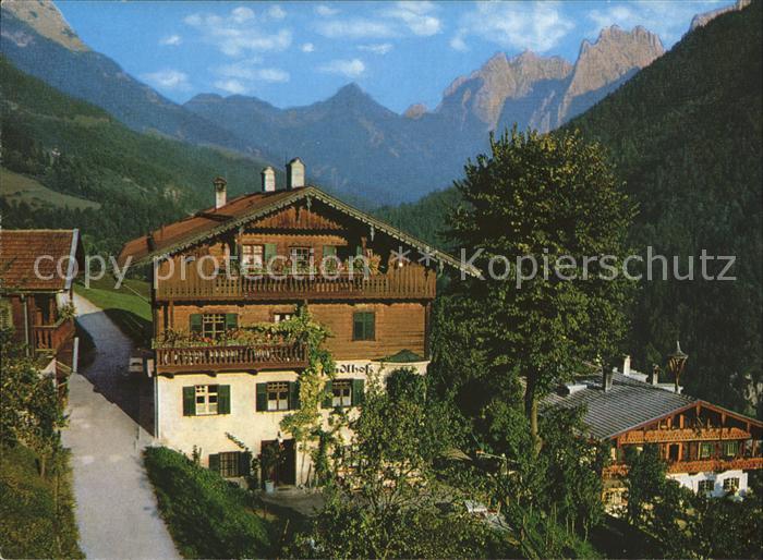 Kufstein Tirol Alpengasthof Pfandlhof