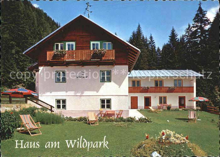 Mallnitz Kaernten Haus Wildpark
