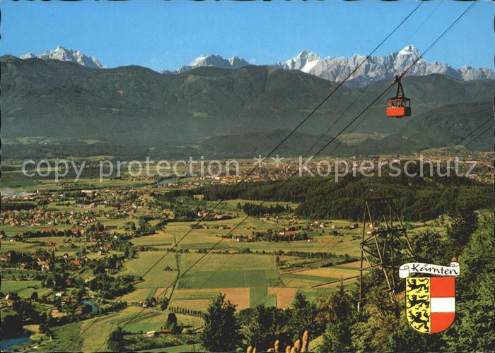 Villach Kaernten Kanzelbahn Julische Alpen Mangart