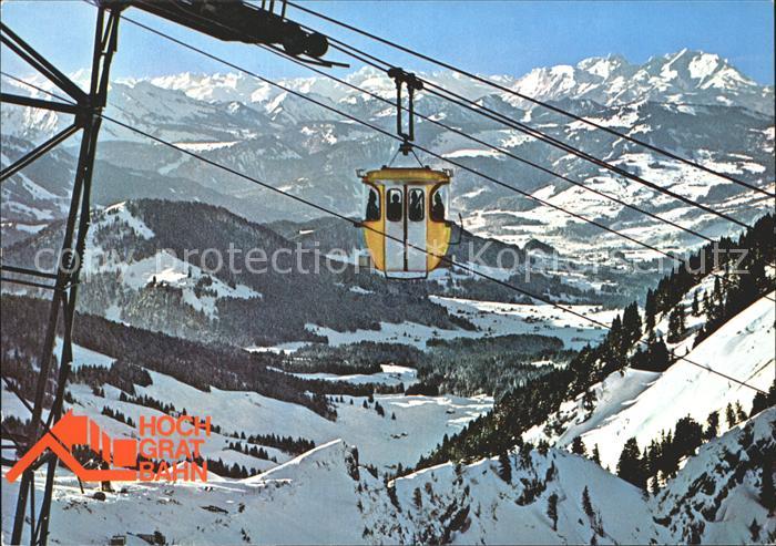 Steibis Oberstaufen Bayern Hochgratbahn Saentis