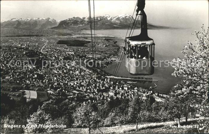 Bregenz Vorarlberg Pfaenderbahn