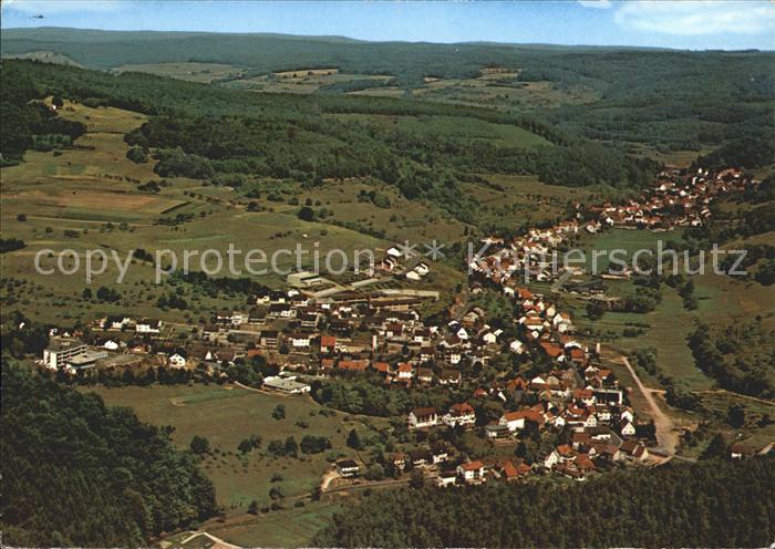 Heimbuchenthal Fliegeraufnahme Naturpark Spessart