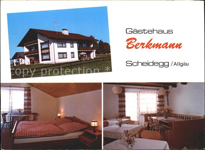 Scheidegg Allgaeu Gaestehaus Berkmann