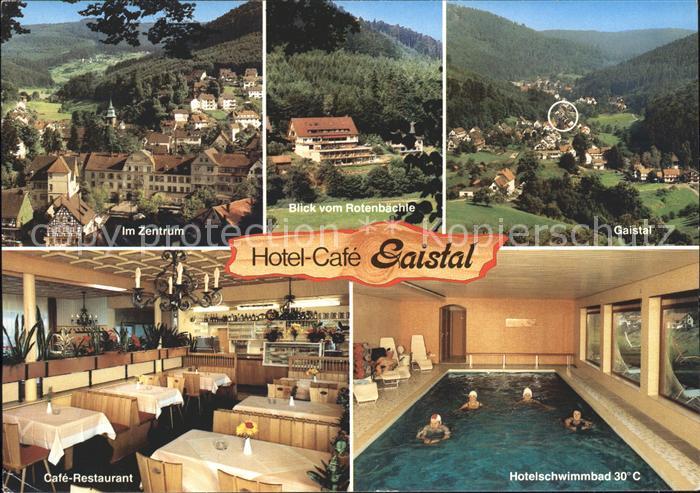 Bad Herrenalb Hotel Cafe Gaistal Rotenbaechle Zentrum