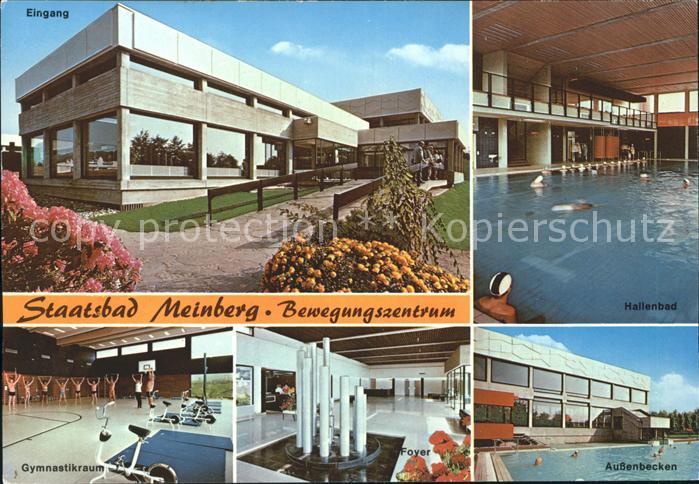 Bad Meinberg Staatsbad Eingang Hallenbad Aussenbecken